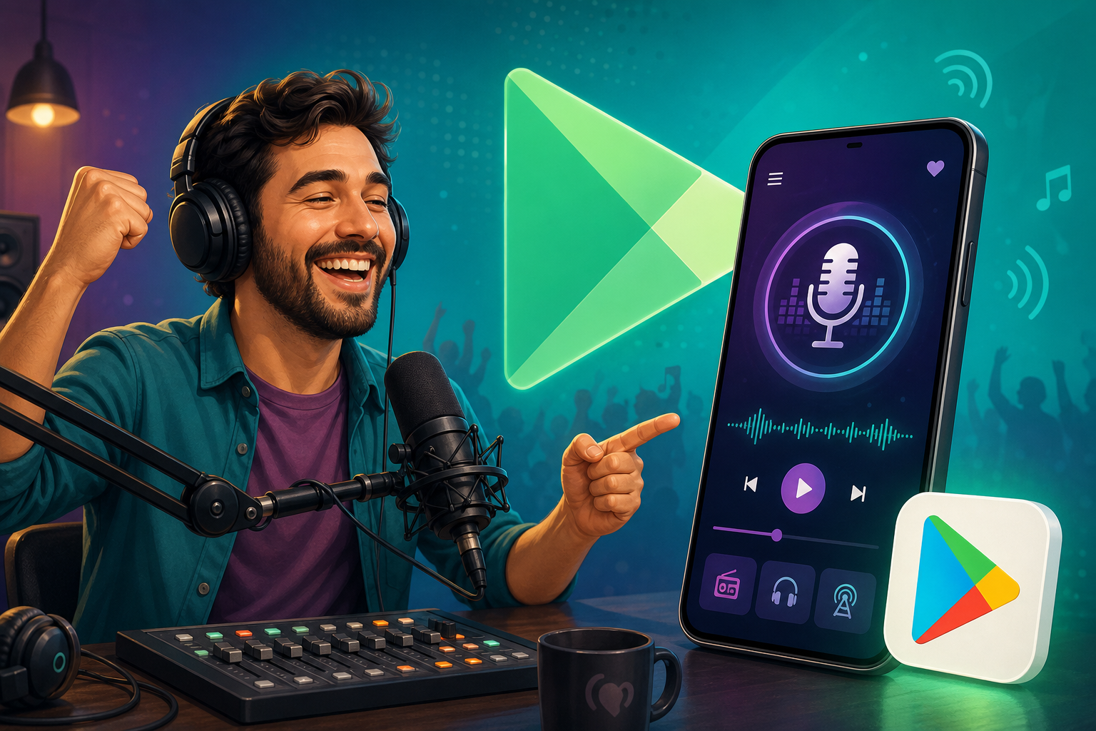Lleva tu radio online a Google Play Store
